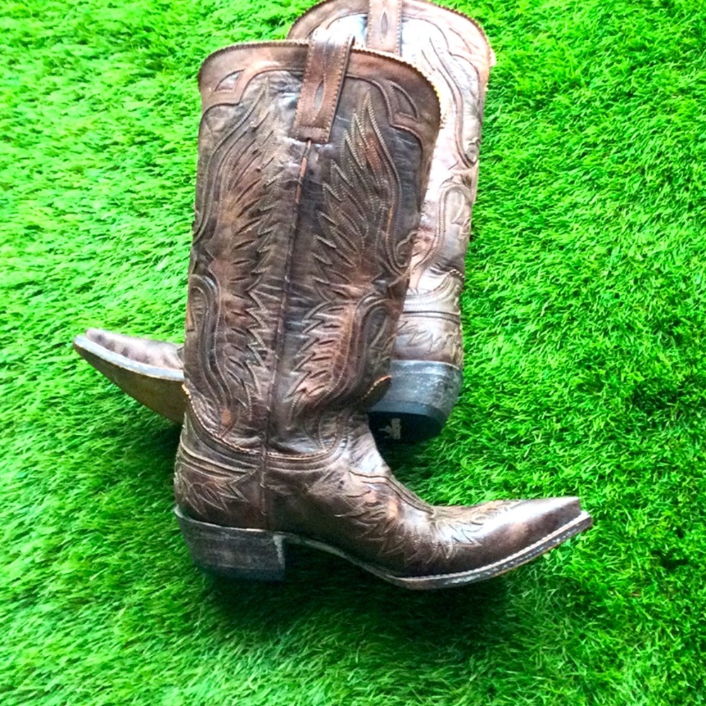 Chocolate Brown Old Gringo cowboy boots